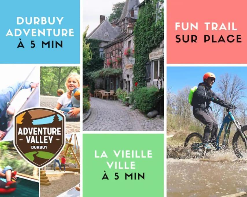 Appartement Durbuy Avec Piscine Et Activites Bagian luar foto